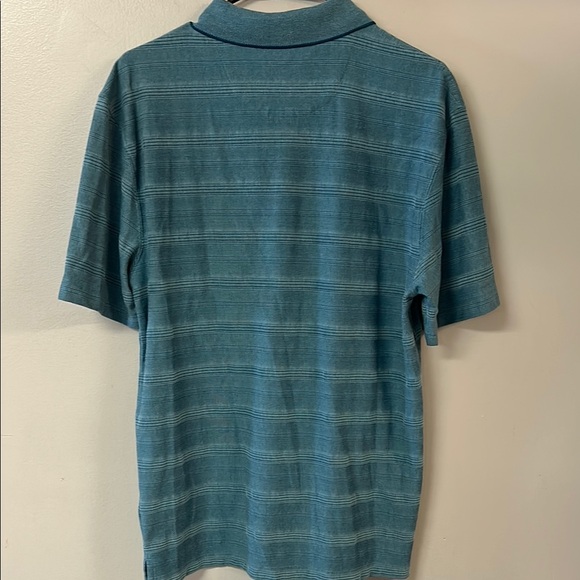 Hudson River Blue Polo Shirt with Classic Collar - Picture 4 of 4